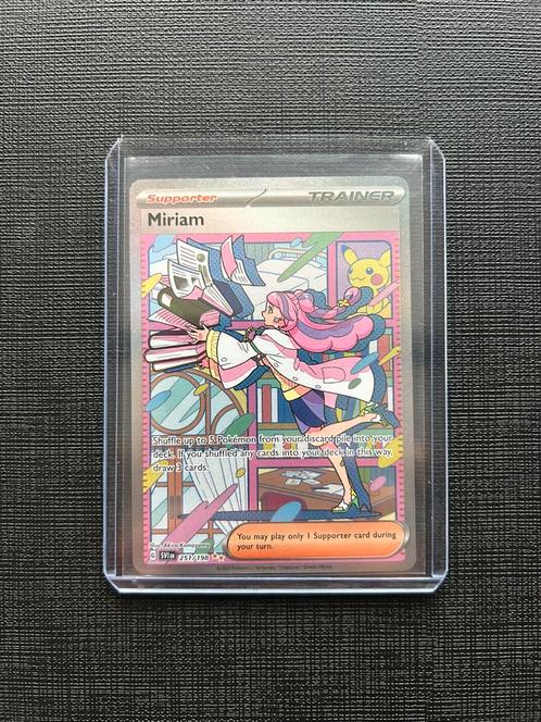 Miriam 251/198 Pokémon Kaart, Hobby en Vrije tijd, Verzamelkaartspellen | Pokémon, Zo goed als nieuw, Losse kaart, Foil, Verzenden