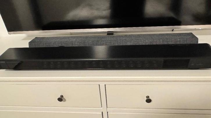 YAMAHA  YSP-2500 SOUNDBAR IN ZEER GOED STAAT, Audio, Tv en Foto, Soundbars, Zo goed als nieuw, Bluetooth, Met externe subwoofer