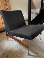 Vintage design stoelen, Huis en Inrichting, Stoelen, Ophalen, Gebruikt, Stof, Twee