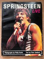 Bruce Springsteen paperback Springsteen Live, 1984, USA, NM, Verzenden, Nieuw, Boek, Tijdschrift of Artikel