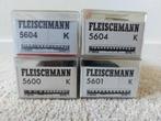 Fleischmann HO 5600K/5601/5604K DB Tijdperk III OVP, Gelijkstroom, Fleischmann, Wagon, Ophalen of Verzenden