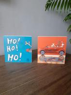 kerstkaart op hout, Ophalen of Verzenden, Nieuw