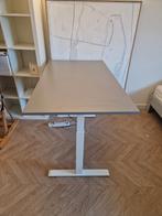 Ikea Rudolf Zit Sta Bureau, elektrisch, 140x80cm, Ophalen, In hoogte verstelbaar, Zo goed als nieuw, Stabureau