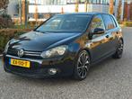 Volkswagen Golf 1.6 2009 Zwart Park Assist Led Pdc Clima, Auto's, Voorwielaandrijving, 4 cilinders, 610 kg, Zwart
