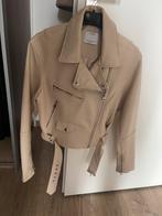 Mooi roomkleurig lederlook jasje, Kleding | Dames, Ophalen of Verzenden, Zo goed als nieuw, Zwart, Overige typen