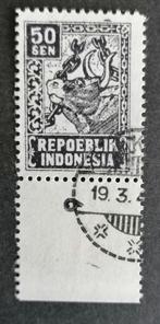 INDONESIË - nr. 34 Repoeblik, Postzegels en Munten, Postzegels | Azië, Verzenden, Zuid-Azië, Gestempeld