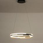 led 60cm design ring hanglamp goud messing afstandsbediening, Huis en Inrichting, Lampen | Hanglampen, Nieuw, Ophalen of Verzenden