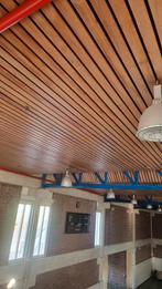 Houten Schrootjes grenen Planken - Recup Pitchpine, Ophalen of Verzenden, Gebruikt, Plafond