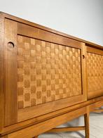 Design Ilse & Ove Rix Uldum Møbelfabrik Teak Dressoir 1960s, 150 tot 200 cm, Teakhout, Ophalen of Verzenden, Zo goed als nieuw