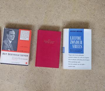 3 boeken over liefde en sex beschikbaar voor biedingen