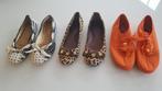 3 (paar) ballerina´s / gympen voor euro 10,00, Ophalen, Blauw, Instappers, Zo goed als nieuw