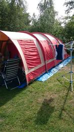 Te koop 4 persoons tunneltent, Ophalen, Gebruikt, Tot en met 4