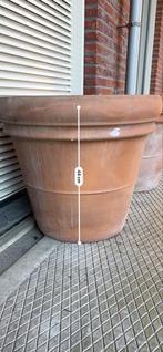 Twee grote keramische vazen, Tuin en Terras, Ophalen, Gebruikt, 40 cm of meer, Rond