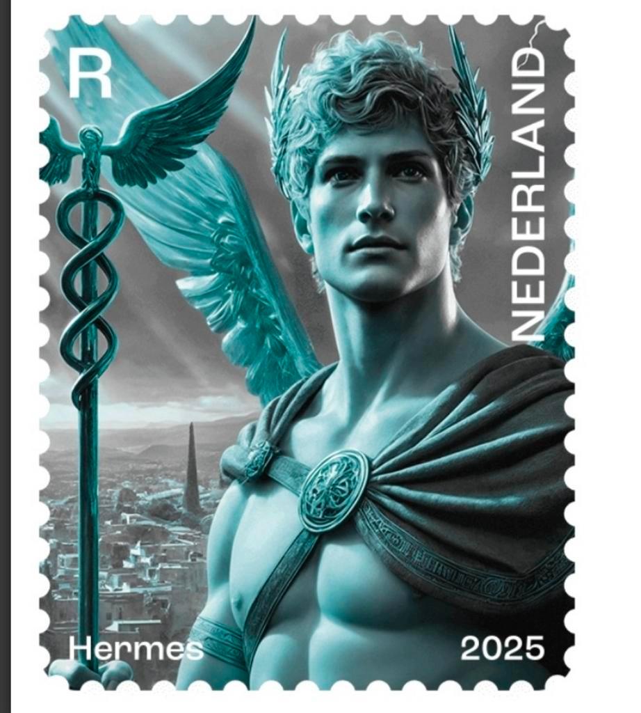 ≥ Complete set Crypto zegels Hermes 2025 Nederland — Postzegels | Nederland  — Marktplaats