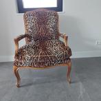 Barok fauteuil, brocante stoel, goudkleurig, Antiek en Kunst, Ophalen