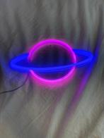 neon planeet lamp van Groenovatie, op batterij en USB, Ophalen of Verzenden, Zo goed als nieuw, Kunststof