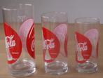Set 3x Coca Cola glas 2x rond logo Always Coca-Cola 0,5 0,3, Verzamelen, Verzenden, Nieuw, Bierglas