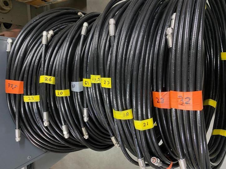 Ecoflex 15 + coax verschillende lengtes incl N connectoren, Telecommunicatie, Zenders en Ontvangers, Gebruikt, Zender en Ontvanger