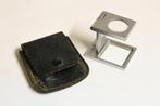 blikman & sartorius loep in leren etui kaartentas item, Ophalen of Verzenden, Gebruikt, Vergrootglas of Loep