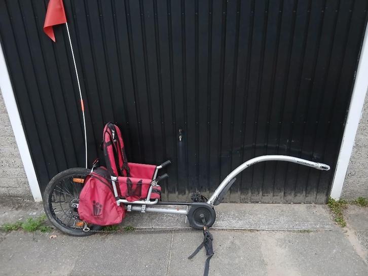 Weehoo aanhangfiets, Fietsen en Brommers, Fietsaccessoires | Aanhangers en Karren, Gebruikt, Aanhangfiets, 20 tot 40 kg, Ophalen