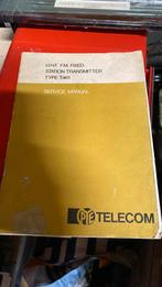 Boekwerk UHF zender type T461, Telecommunicatie, Ophalen of Verzenden, Zender