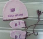 Muts en wantjes voor de herfstdagen River Woods zalmroze, River Woods, Jongetje of Meisje, Ophalen of Verzenden, Zo goed als nieuw