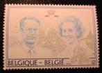 België, Zilveren bruiloft Koning Boudewijn en Fabiola, 1985, Postzegels en Munten, Postzegels | Europa | België, Verzenden, Postfris