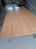Te koop Vinted Arco tafel, Huis en Inrichting, Tafels | Eettafels, Ophalen, Gebruikt, Beuken met chromen poten, 50 tot 100 cm