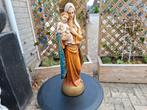 mooi gave antiek porselein beeld maria met baby in de hand, Ophalen of Verzenden