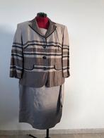 Gerry Weber getailleerd linnen jasje.  Maat 48, Kleding | Dames, Gelegenheidskleding, Overige typen, Beige, Maat 46/48 (XL) of groter