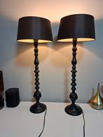 Tafellampen 2x, Huis en Inrichting, Lampen | Tafellampen, Ophalen of Verzenden, Gebruikt, 75 cm of meer