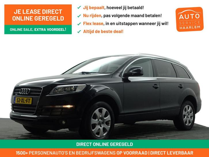 Audi Q7 3.6 FSI Quattro Pro Line+ Aut- Young timer, Leder In, Auto's, Audi, Bedrijf, Te koop, Q7, 4x4, ABS, Airbags, Airconditioning