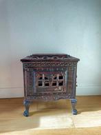 Leuk frans sfeerkacheltje zonder glas(mica), Huis en Inrichting, Kachels, Ophalen, Gebruikt, Hout, Houtkachel