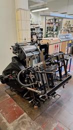 Heidelberg degelpers - Ambachtelijke Drukwerk, Antiek en Kunst, Antiek | Gereedschap en Instrumenten, Ophalen