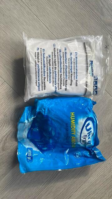 Vocht absorbers vulling beschikbaar voor biedingen