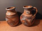 Tweetal BAY vaasjes, West Germany , vintage uitstraling, Antiek en Kunst, Antiek | Keramiek en Aardewerk, Ophalen of Verzenden