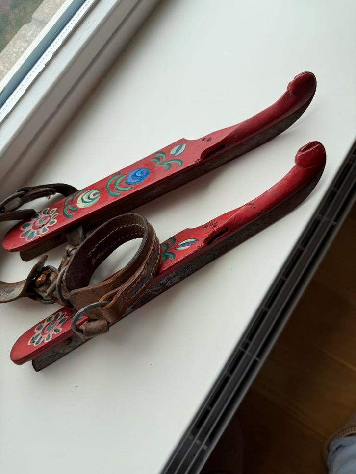 Oude Beschilderde Doorlopertjes - Decoratie, Antiek en Kunst, Antiek | Overige Antiek, Ophalen of Verzenden