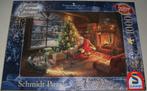 Puzzel *** DE KERSTMAN IS ER! *** 1000 stukjes Schmidt, Ophalen of Verzenden, 500 t/m 1500 stukjes, Zo goed als nieuw, Legpuzzel