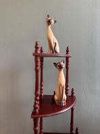Lucky vintage etagère hoekmodel roodbruin, Gebruikt, Lucky Vintage, Schiedam, Vintage
