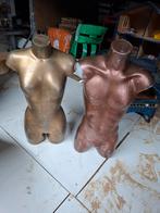 Twee torso mannequins, Ophalen