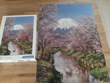 Clementoni Fuji Mountain puzzel 1000 stuks beschikbaar voor biedingen