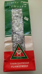 zilver lametten kerst versiering, Ophalen of Verzenden, Zo goed als nieuw