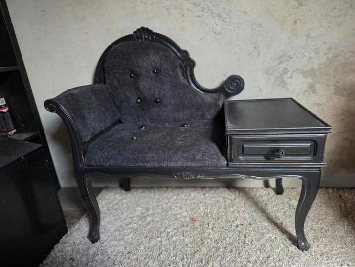 Leuk telefoonbankje, Antiek en Kunst, Antiek | Meubels | Stoelen en Banken, Ophalen