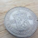 1/2  gulden Wilhelmina 1930, Postzegels en Munten, Munten | Nederland, ½ gulden, Zilver, Ophalen of Verzenden, Koningin Wilhelmina