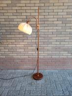 Vintage vloerlamp - teakhout - Domus, Zo goed als nieuw, Ophalen