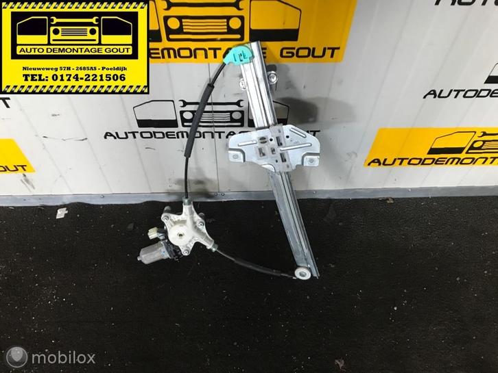 Kia Rio III ('11-'16) Raammechanisme Rechts Voor Met Motor, Auto-onderdelen, Ruiten en Toebehoren, Kia, Gebruikt, Ophalen of Verzenden