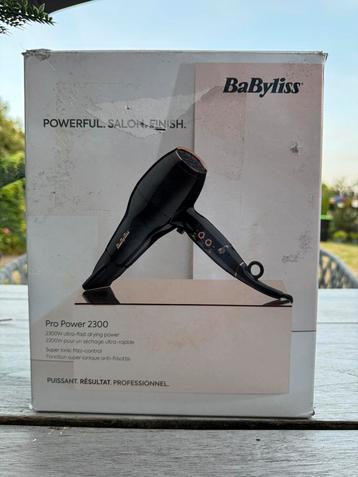 BaByliss Pro Power 2300 – Föhn met krachtige 2300W motor beschikbaar voor biedingen