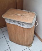 Wasmand, Ophalen, Gebruikt, Rond, Riet