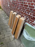 Eiken houten parket vloer 3,5 m2 homeline chicago, Zo goed als nieuw, 10 tot 30 cm, Hout, 150 cm of meer
