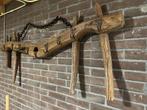 Muur decoratie / antieke kapstok, Gebruikt, Minder dan 100 cm, Hout, Ophalen
